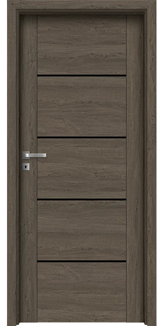 Интериорна врата Invado Aristo модел 5 Black Lacobel във Варна Интериорна врата Invado Aristo модел 5 Black Lacobel във Варна