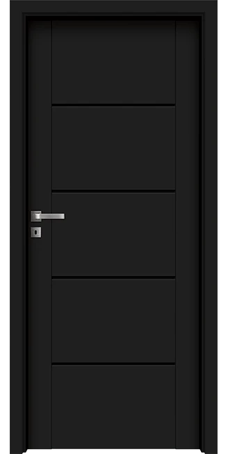 Интериорна врата Invado Aristo модел 5 Black Lacobel във Варна Интериорна врата Invado Aristo модел 5 Black Lacobel във Варна