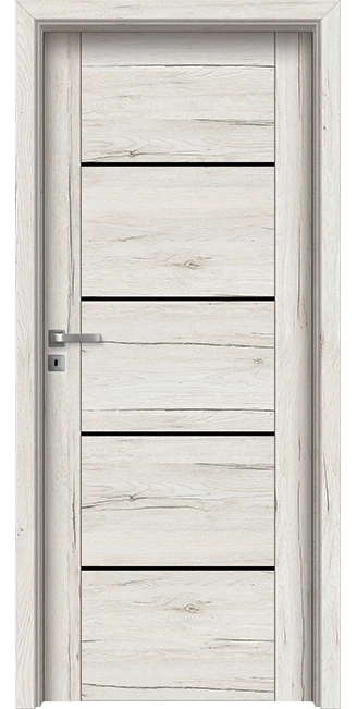 Интериорна врата Invado Aristo модел 5 Black Lacobel във Варна Интериорна врата Invado Aristo модел 5 Black Lacobel във Варна