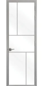Стъклена интериорна врата, Lusso L-10 във Варна
