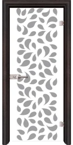 Стъклена интериорна врата, Print G 13-1 във Варна