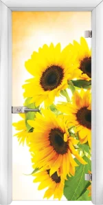 Стъклена интериорна врата, Print G 13-4 във Варна