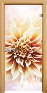 Стъклена интериорна врата, Print G 13-5 във Варна